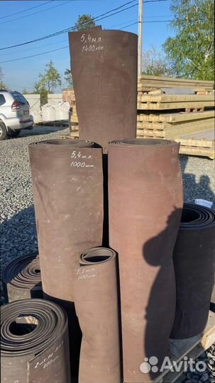 Транспортерная резинотканевая лента садовая