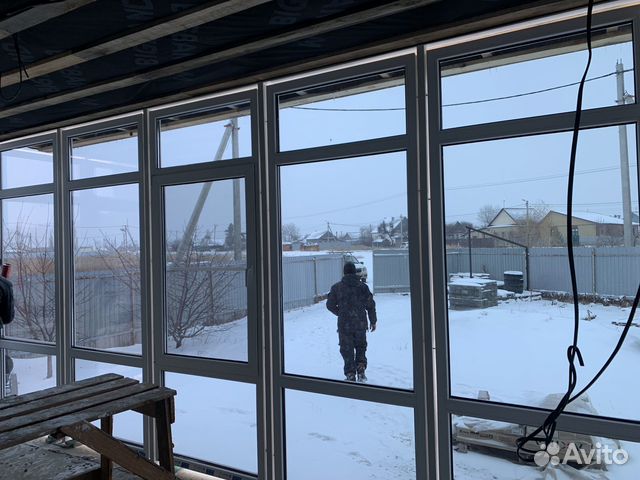 Окно пластиковое в веранду