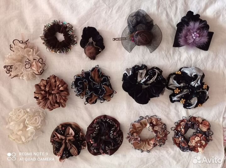 Резинки заколки