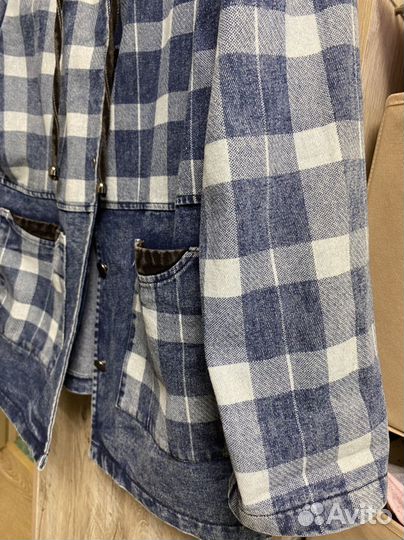 Джинсовая рубашка