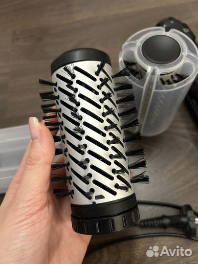 Фен щетка rowenta