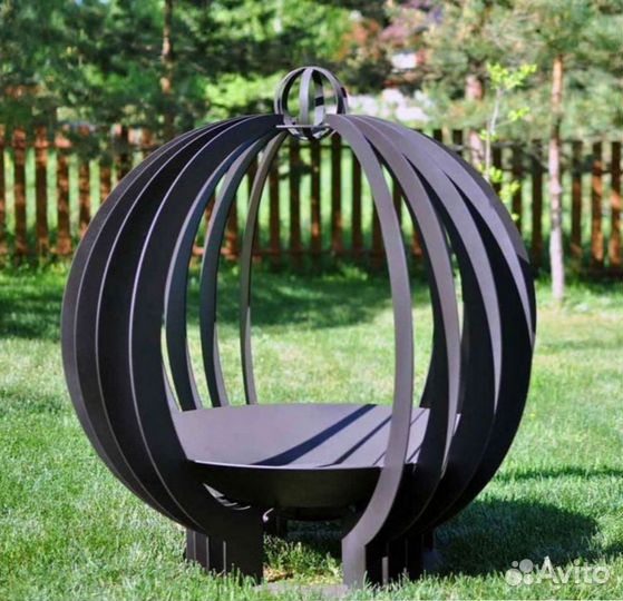 Кострище металлическая 50см