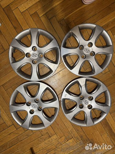 Колпаки на hyundai solaris r15