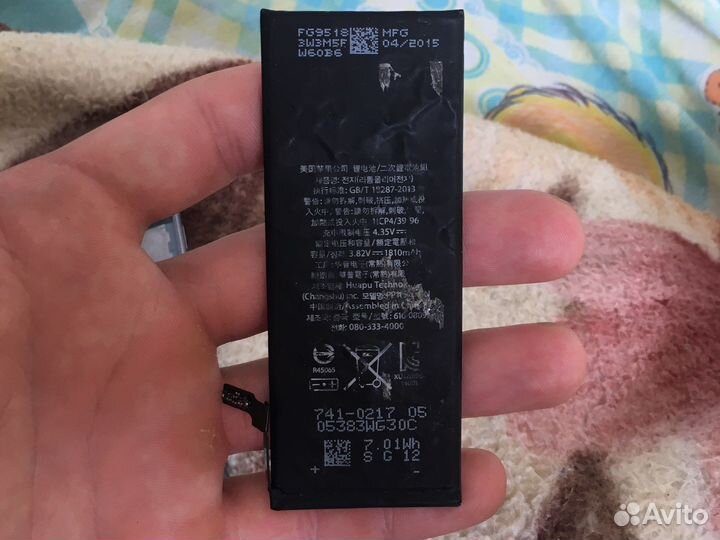 Батарея на iPhone 6