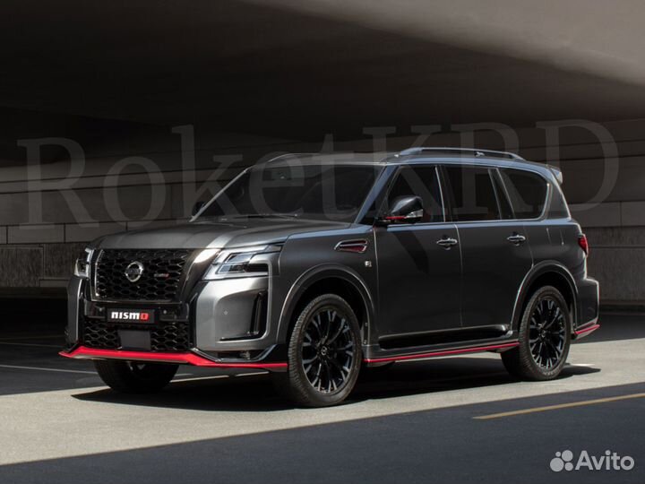 Рестайлинг Nissan Patrol y62 nismo 2020 W4910
