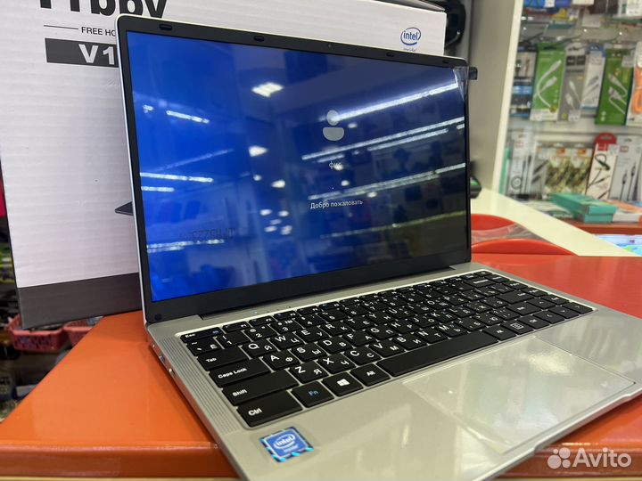 Ноутбук V10 8/256 Intel Celeron новый Русская клав