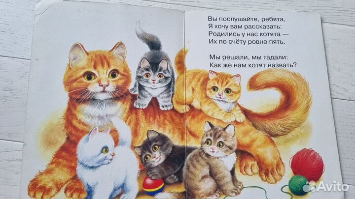 Книжки-картонки для детей от 1 года