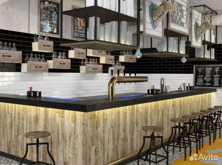 Барная стойка для кафе