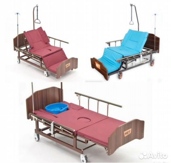 Кровать для лежачих больных с электроприводом