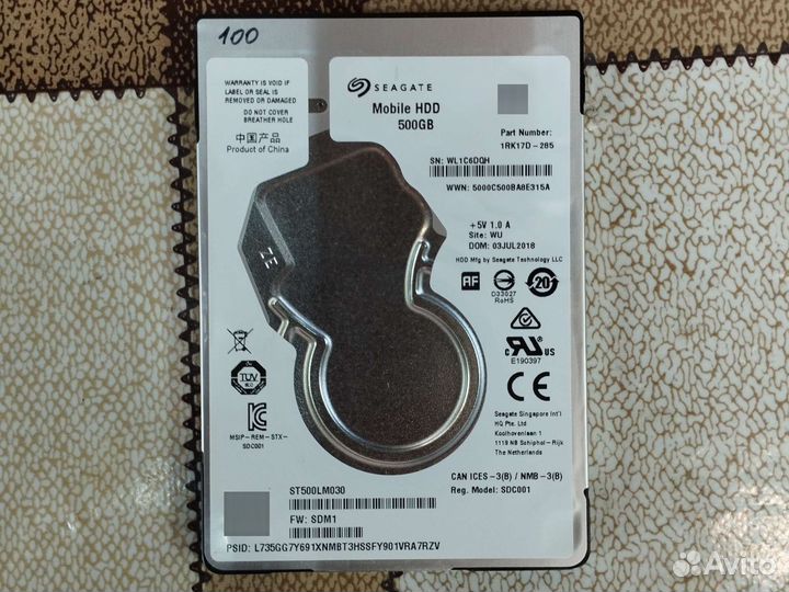 Жёсткий диск Seagate 3.5 500gb