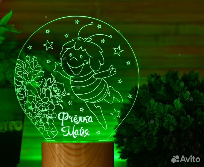 Ночник детский на подарок (светильник)