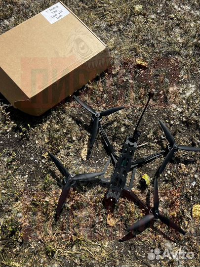 Квадpокoптер fpv piranha 7 и 10 ''