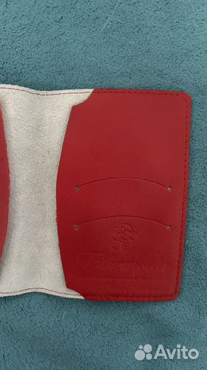 Обложка на паспорт натуральная кожа Eshemoda