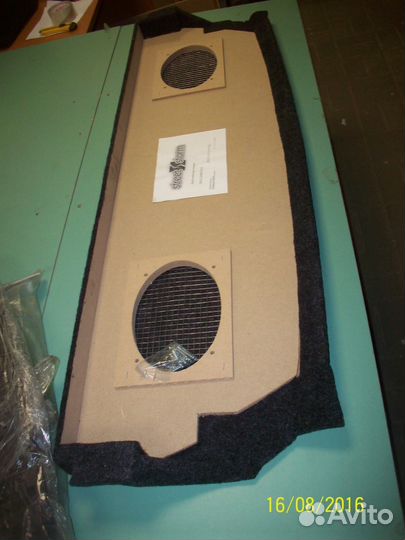 Полка акустическая ваз приора