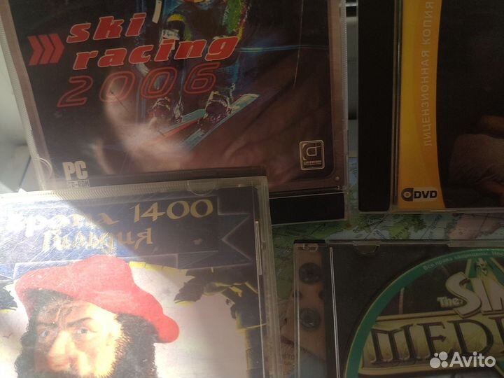 Игры на дисках разные