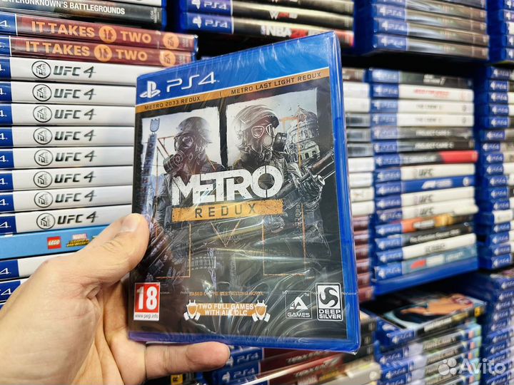 Metro redux ps4 диск новый