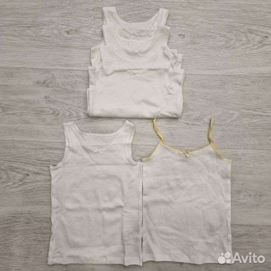 Набор майки для девочки Marks&Spencer 92-98