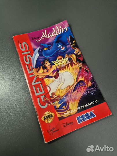 Aladdin Sega Genesis Лицензия