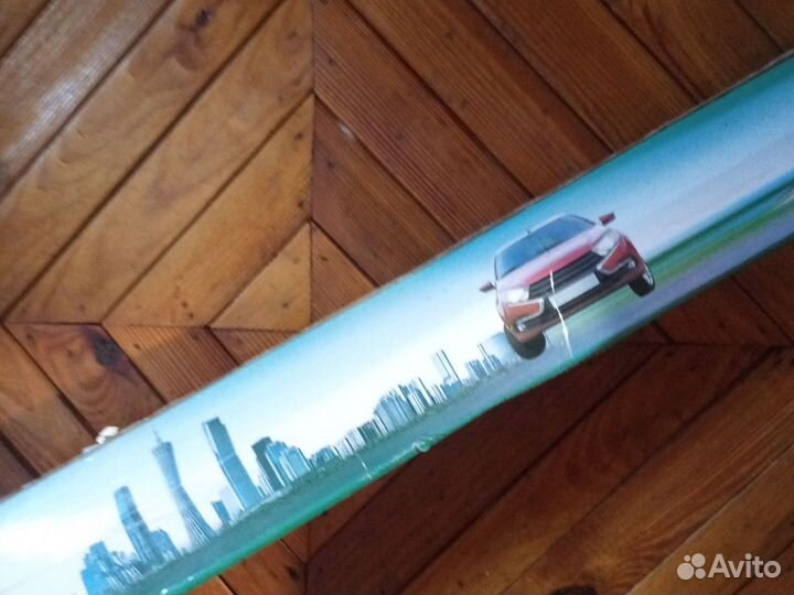 Молдинги салона LADA vesta черный глянец