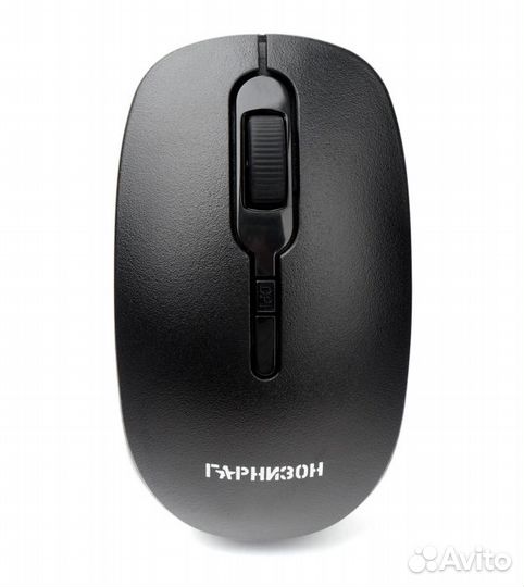 Мышь беспроводная Гарнизон GMW-460, черный, 1000
