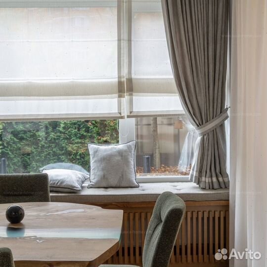 Римские шторы. Замер, доставка, монтаж