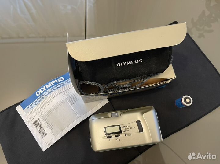 Olympus mju ii пленочный фотоаппарат