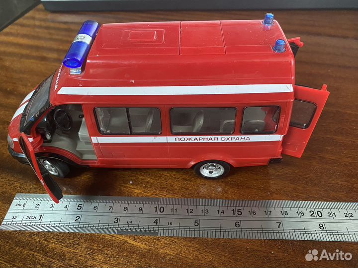 Технопарк пожарная газель