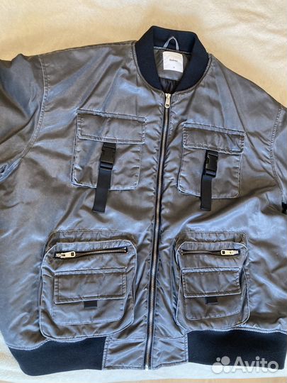 Куртка бомбер женская оверсайз