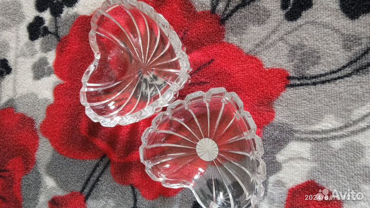 Шкатулка для украшений хрустальная