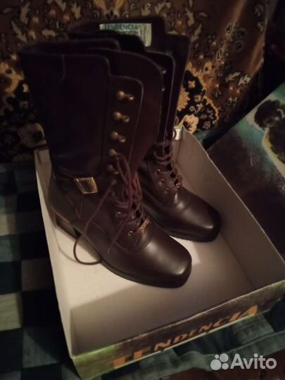 Сапоги осень весна женские 38