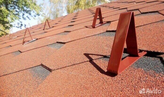 Снегозадержатель для мягкой кровли