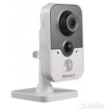 IP hiwatch DS-I214(B), 1080p, 2.8 мм, белая