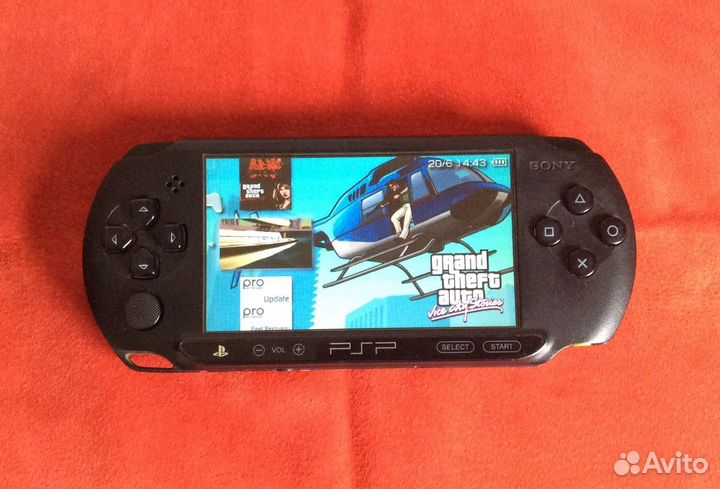 Sony PSP e 1008 прошитая