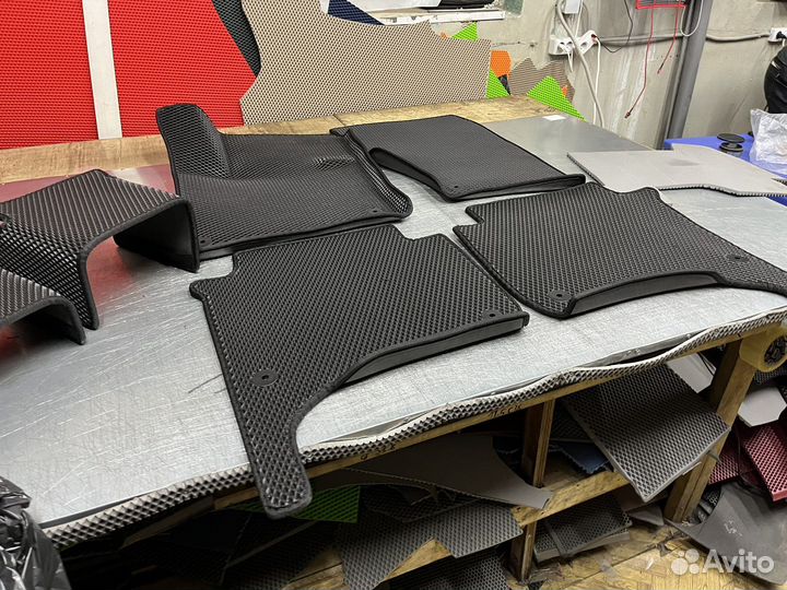 Eva коврики 3D и Ева Эво коврики 3д с бортами