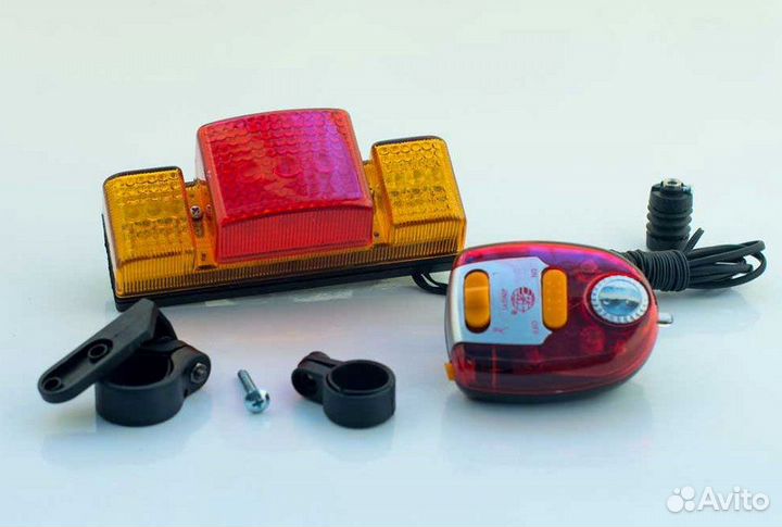 Фонари велосипеда (в сборе) (комплект, перед/зад