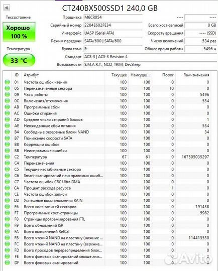 Жесткий и твердотельный диски HDD, ssd