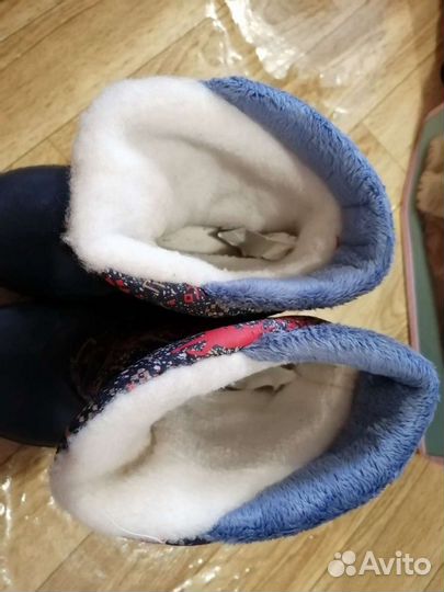 Сапожки утеплённые