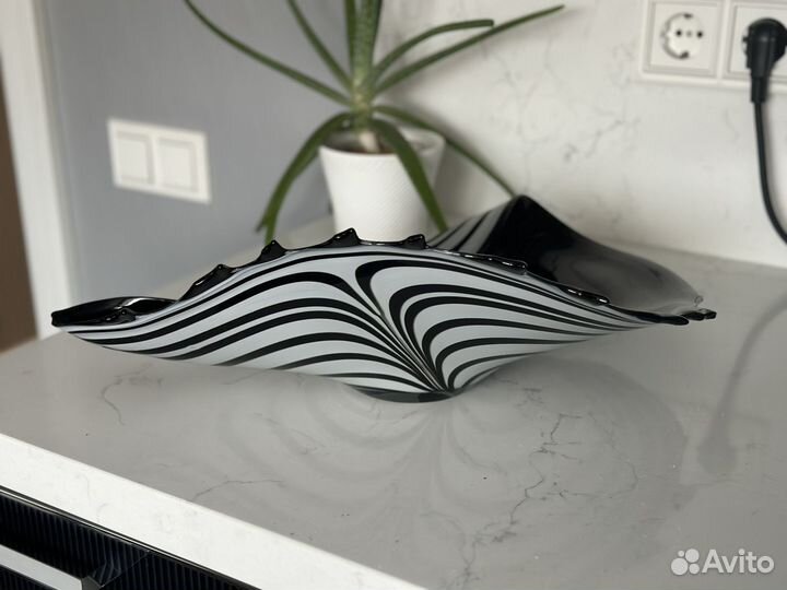 Ваза Ракушка Зебра