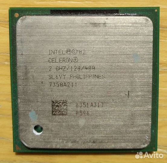 Процессоры Intel Pentium 4 и Celeron сокет 478