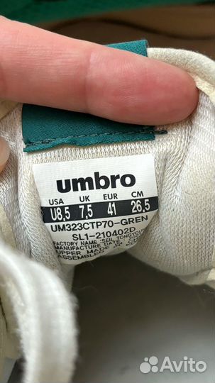 Кроссовки, кеды женские, мужские umbro 41