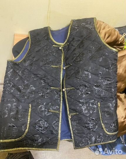 Тыва жилет мужской 48