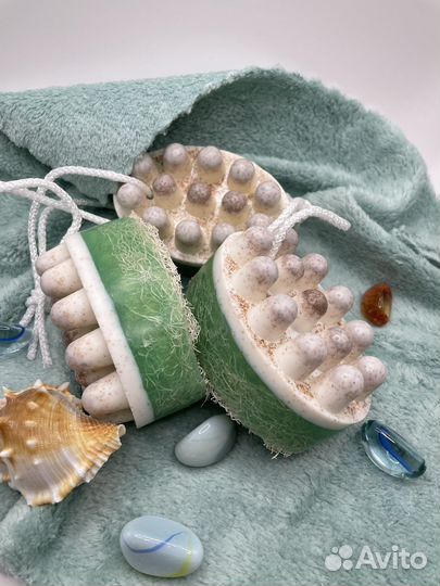 Массажное мыло, подарочное мыло