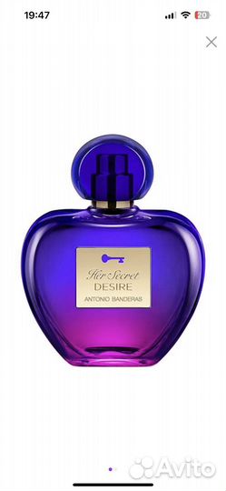 Туалетная вода Antonio Banderas Her Secret Desire