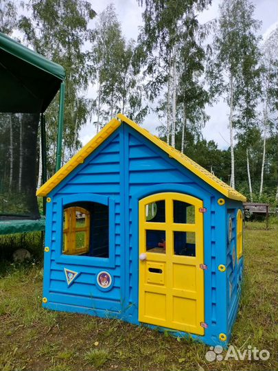 Детский игровой домик уличный пластиковый