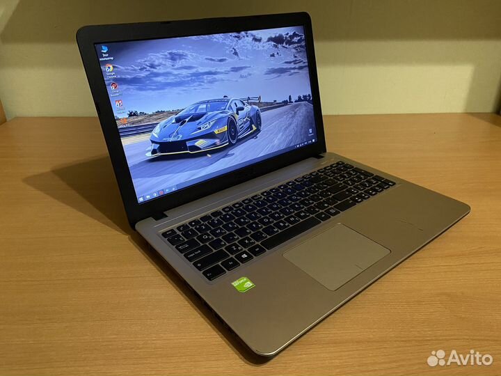 Игровой Ноутбук Asus 4ядра/Видеокарта2гб/4gb