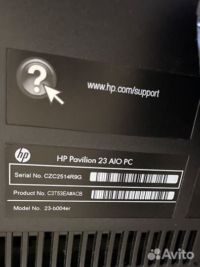 Моноблок HP Pavilion 23 AIO PC