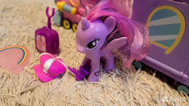 My little pony с поездом дружбы