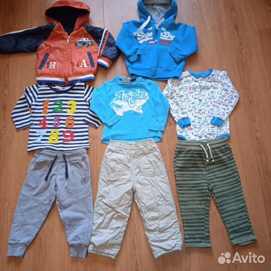 Одежда на мальчика 86 р пакетом