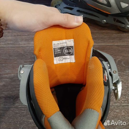 Ролики раздвижные IN-line skates 33-36