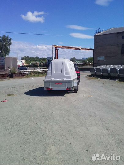Прицеп лав 81013 3.5*1.5м с крышкой jaxal (швеция)